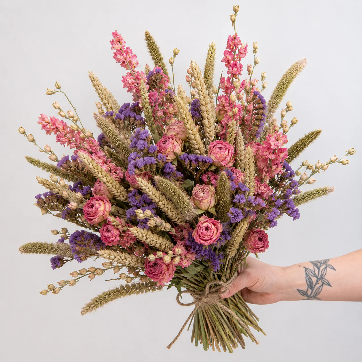 English Garden | Dried Flower Bouquet - Image 4