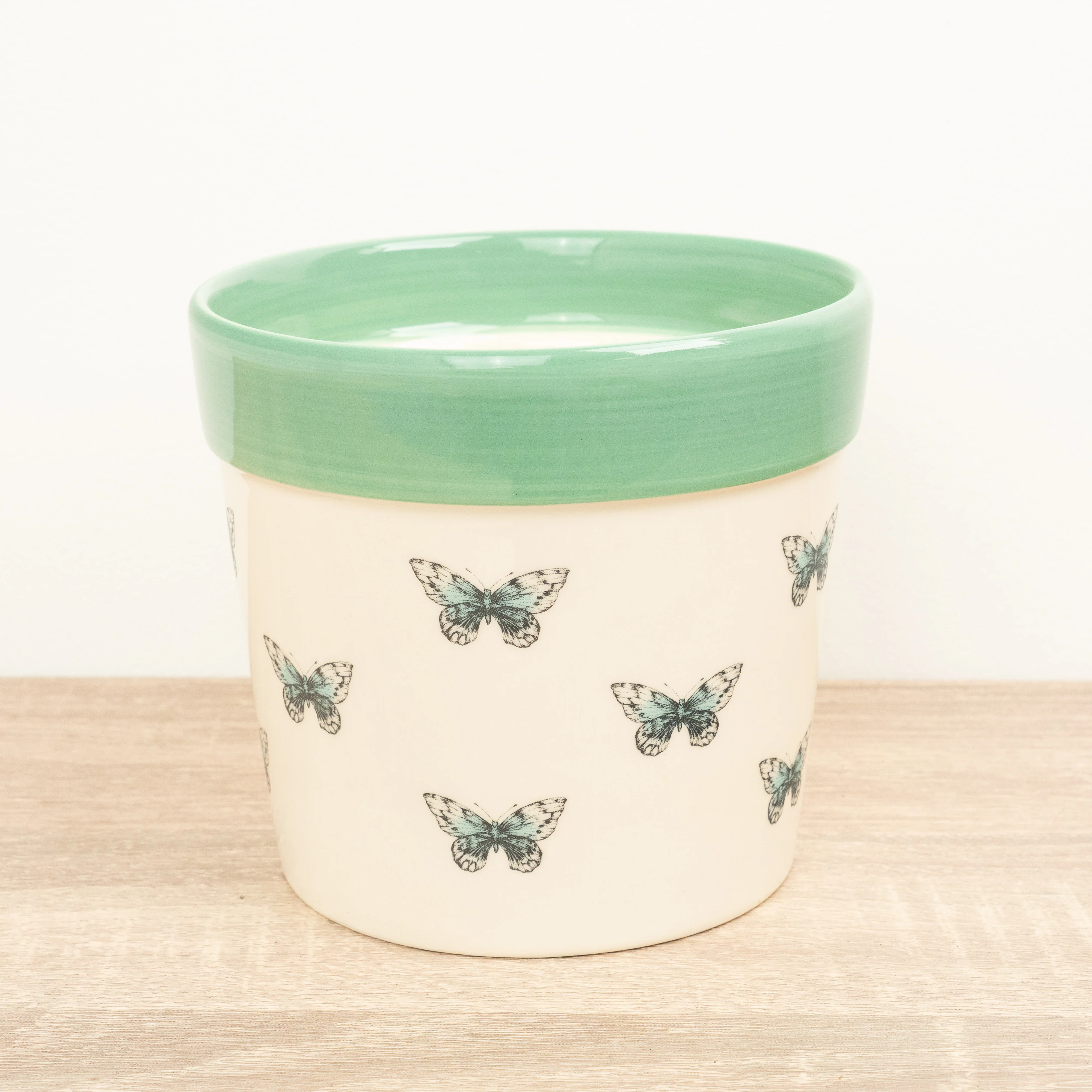 Butterfly Pot | Mint Green - Image 2